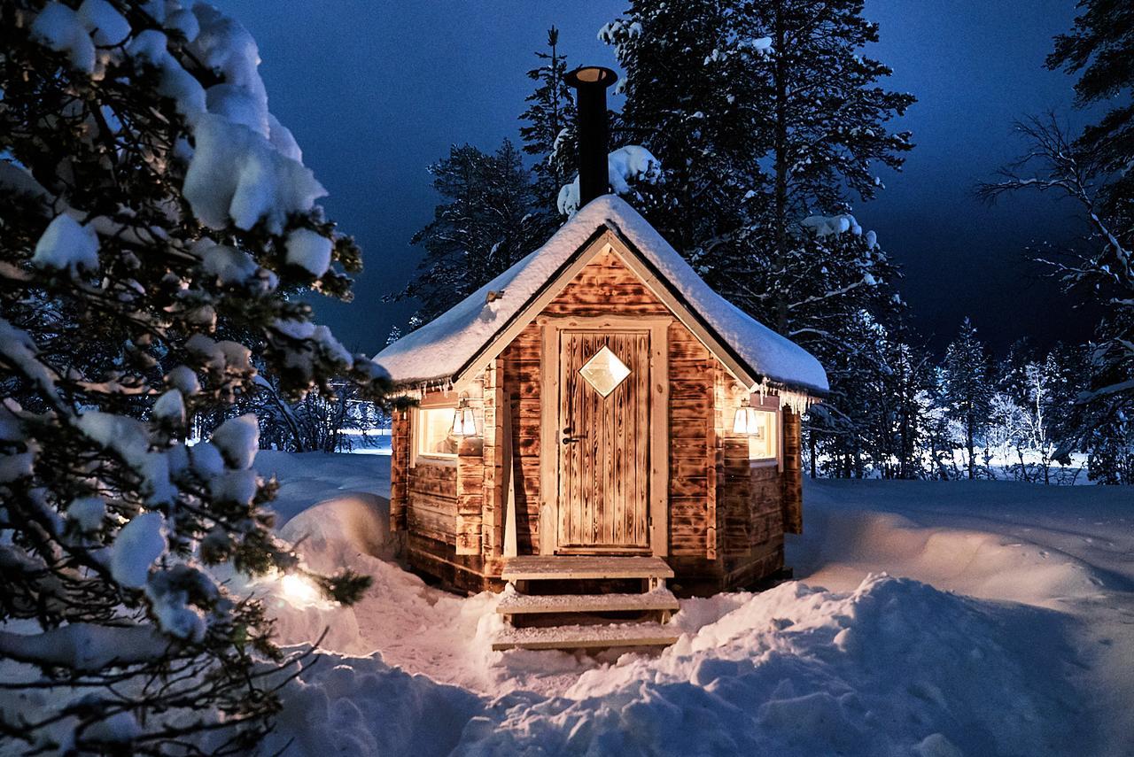 Polar Aurora Cabins Saariselka Esterno foto